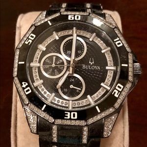 Bulova Mens Black Watch